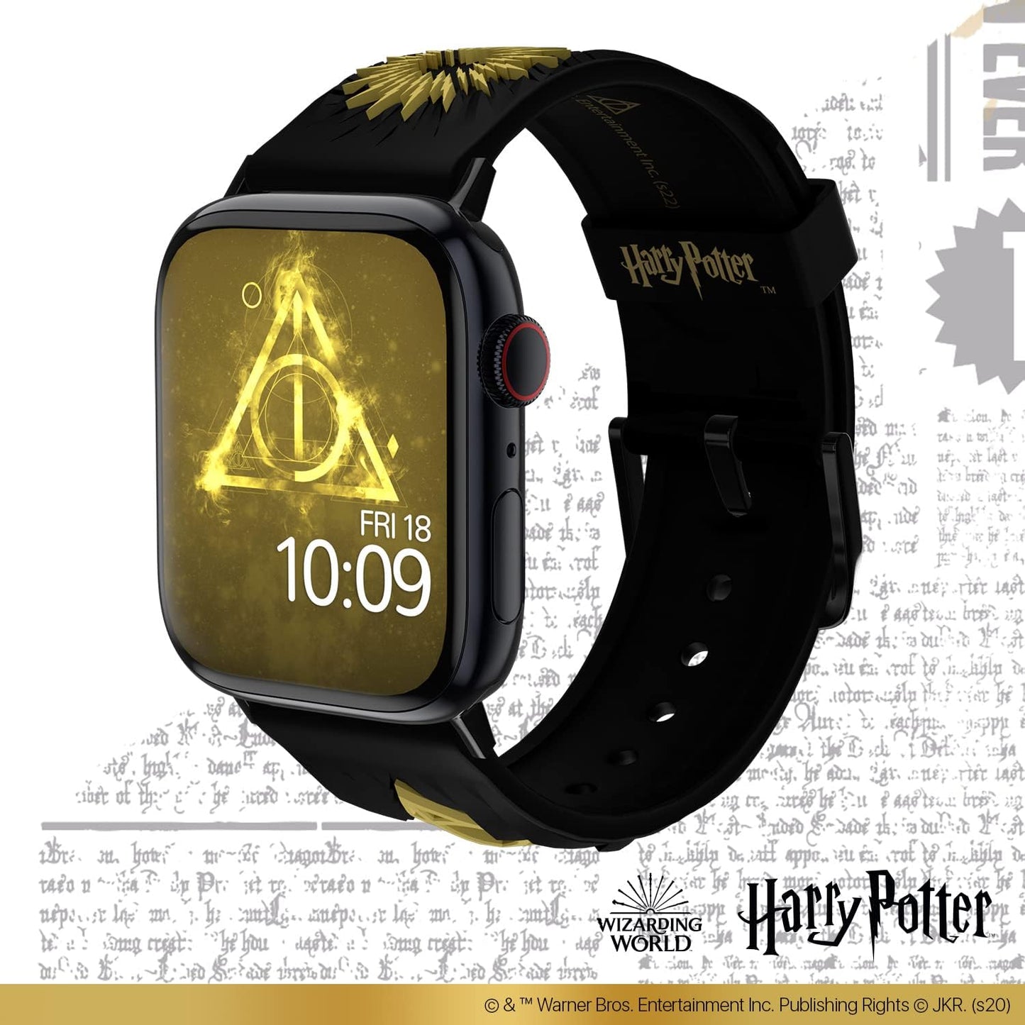 Harry Potter Smartwatch Band – Officially Licensed, Compatible with Every Size & Series of Apple Watch (Watch Not Included)
