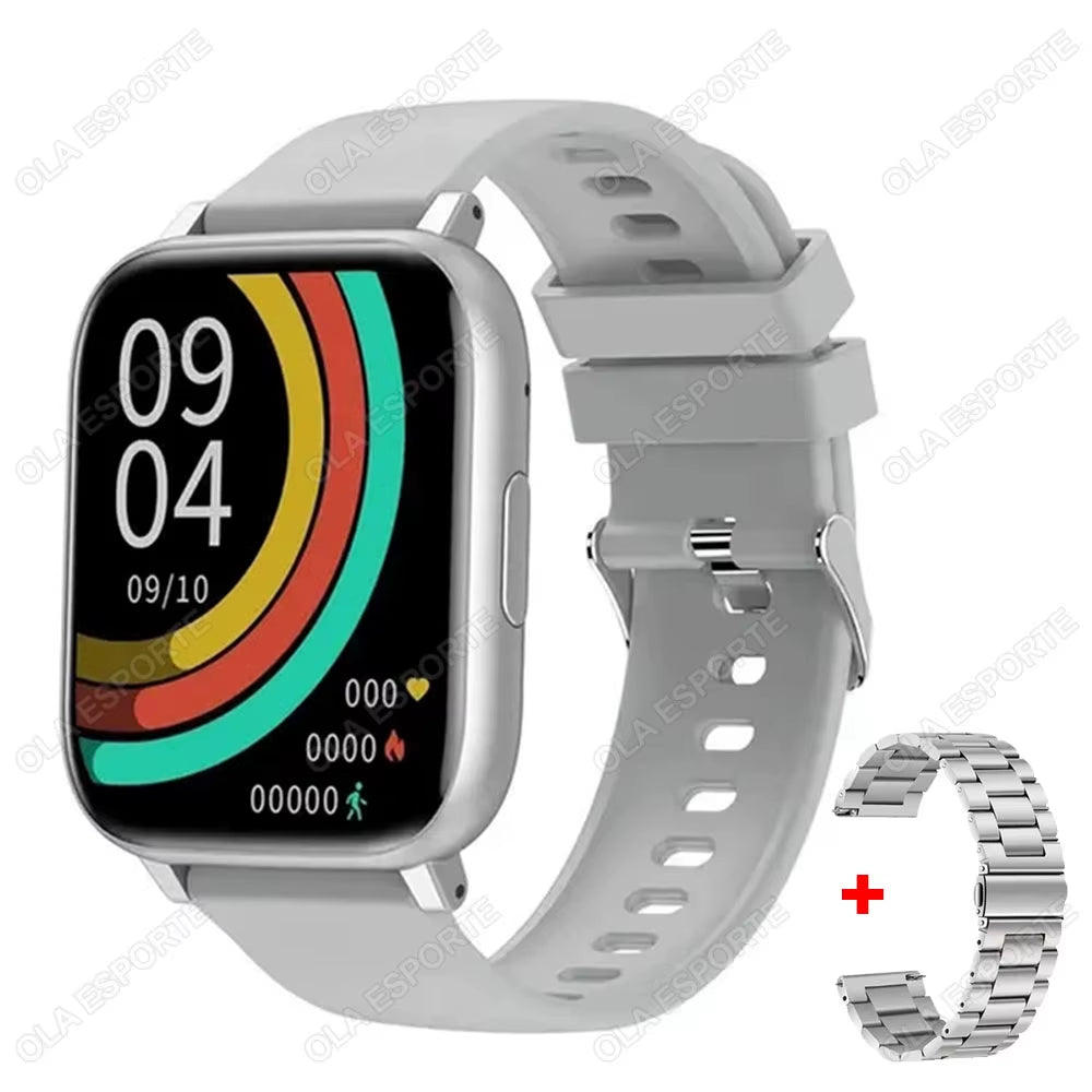 Smart Watch 2025 Bluetooth Call Sleep Heart Rate Health Monitoring GPS Watches for Men Women Sport Fitness Waterproof Smartwatch