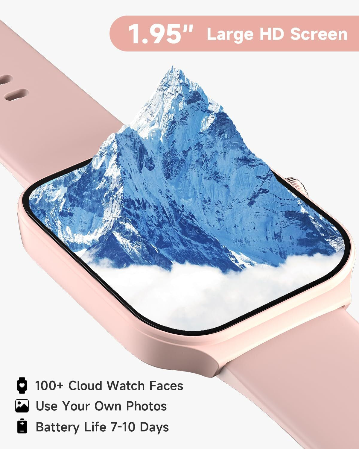 2025 Smart Watch for Men/Women, Waterproof Smartwatch Bluetooth Iphone Android