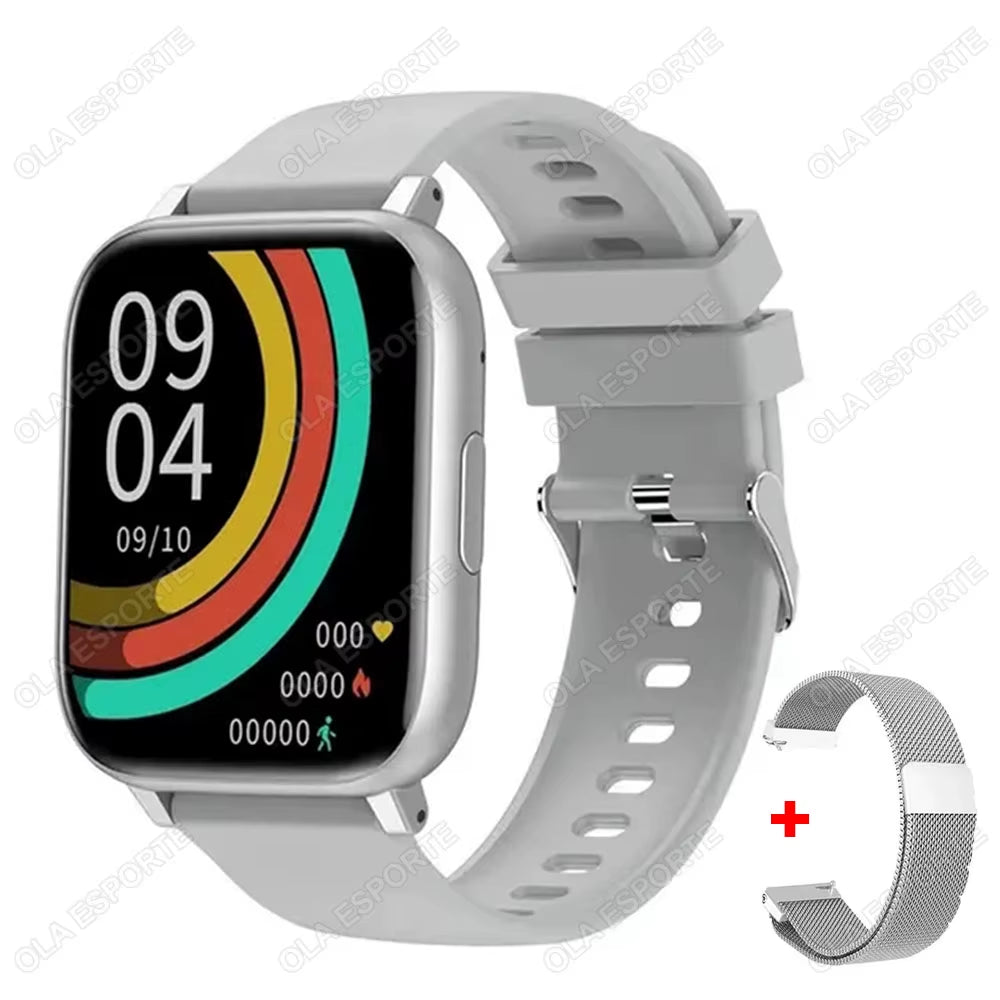 Smart Watch 2025 Bluetooth Call Sleep Heart Rate Health Monitoring GPS Watches for Men Women Sport Fitness Waterproof Smartwatch