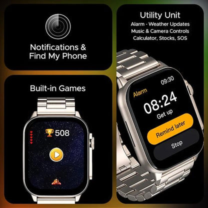 Fitness Tracker Compatible Android & Ios, Smart Watch with Sleep Tracker with Calorie Step Counter, Activity Tracker for Women Men