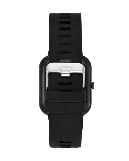 Eclipse Adult 45Mm W/Voice Assistant & Backlight Smart Watch W/Charging Cable & Watch Band, Black