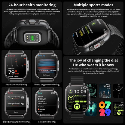TWS 2 in 1 Smartwatch Earphones Sports Smart Watch Wireless Bluetooth Calling Health Monitor Fitness Record Watches with Headset