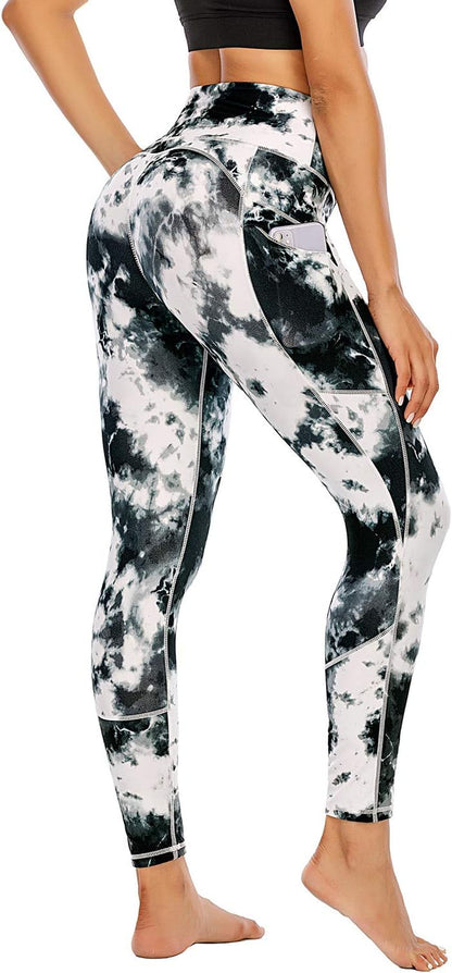 Leggings for Women Tummy Control Workout Leggings with Pocket High Waisted Sports Tight