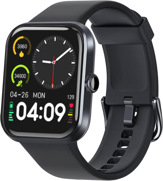 RERE ASW1 Smart Watch with Alexa Built-In,1.69 Inch Fitness Tracker with 20 Sport Modes, Heart Rate, Blood Oxygen, Sleep Monitor, 5ATM Waterproof, 10 Day Battery Life, Fit for Ios and Android, Pink